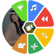 Programın simgesi: Video Editor with Music