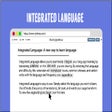 프로그램 아이콘: Integrated Language