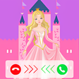 أيقونة البرنامج: Fake video call from Prin…