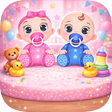 أيقونة البرنامج: Twins Baby Daily Care - K…