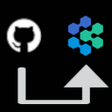 Icoon van programma: Ask DeepWiki, shortcut fo…