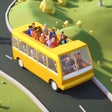 أيقونة البرنامج: Level Up Bus 3D