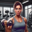 프로그램 아이콘: Fitness Gym Simulator Gam…