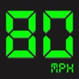 أيقونة البرنامج: Speedometer : GPS Speed