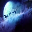 Christmas Santa Clouds Live Wallpaper