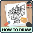 ไอคอนของโปรแกรม: How To Draw Dragon