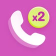 Icoon van programma: 2nd  Second Line Phone Nu…