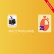 Icoon van programma: 1click 25 minutes notific…