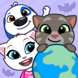Icon of program: Talking Tom  Friends: Wor…