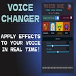 Icon of program: Voice Changer for Chrome …