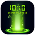 Ikon program: Digital Clock Live Wallpa…