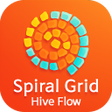 Spiral Grid: Hive Flow icon