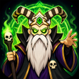 ไอคอนของโปรแกรม: Idle Necromancer Tycoon