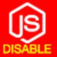 Programikonen: Disable Javascript