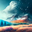أيقونة البرنامج: Weather Live Wallpapers