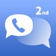 Ícone do programa: 2nd Text - Second Phone N…