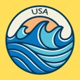 أيقونة البرنامج: Tide Times USA - Tide Tab…