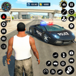 Ícone do programa: Police Car Thief Chase Ga…
