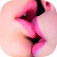 Icoon van programma: Animated Kiss stickers GI…