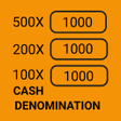 Icoon van programma: Cash Denomination : Tally…