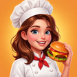 ไอคอนของโปรแกรม: Food Merge 3D: Snack Madn…