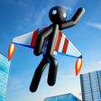 Icon of program: Flying Hero Stickman Crim…