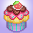 プログラムのアイコン：Happy Pixel: Coloring Gam…