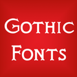 Gothic Fonts for Android icon