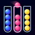 أيقونة البرنامج: Ball Sort: Zen Adventure