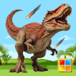 プログラムのアイコン：Dino World : 100 Dinosaur…