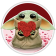 Programın simgesi: Baby Yoda Sticker For Wha…
