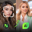 Иконка программы: FaceSwappy - AI Photo Edi…