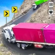 Programikonen: Long truck cargo driver g…