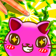 Иконка программы: Idle Slime - Tycoon Facto…