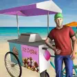 City Ice Cream Delivery Boy