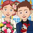 Pretend Wedding Cake Party: Town Bakery Stories icon
