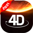 ไอคอนของโปรแกรม: 4D Wallpaper Background 2…