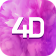 プログラムのアイコン：4D  Wallpaper - HD Wallpa…