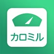 ไอคอนของโปรแกรม: カロミル - ダイエットカロリーPFC管理の健康ア…