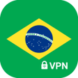 أيقونة البرنامج: VPN Brazil - Unlimited Se…