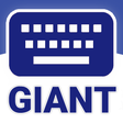 أيقونة البرنامج: GIANT Text Keyboard