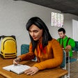 أيقونة البرنامج: High School Girl Life 3D …