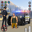 Ícone do programa: US Car Driving: Police Ga…