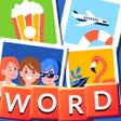 أيقونة البرنامج: 100 Pics Quiz Word Guess …