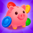ไอคอนของโปรแกรม: Coins Dots: Connect Puzzl…