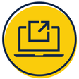 Accessibility New Window Warnings icon