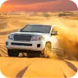 Crazy Drifting desert Jeep 3D