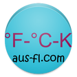 プログラムのアイコン：Fahrenheit Celsius Kelvin…