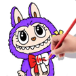 ไอคอนของโปรแกรม: Labubu Drawing