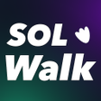Programın simgesi: 歩いてポイ活ソラナウォーク:散歩でポイントソラナコ…